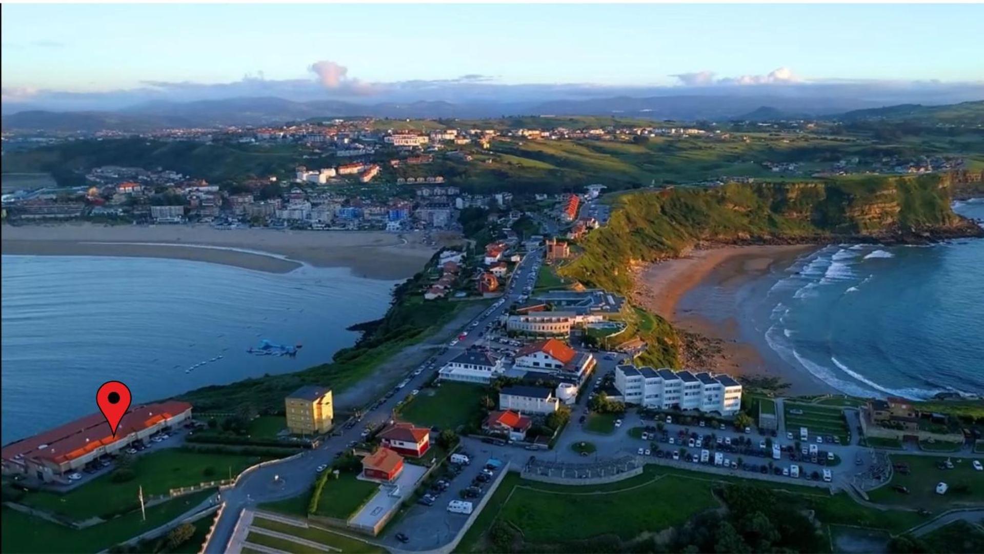 Apartamento Faro De Suances Bagian luar foto