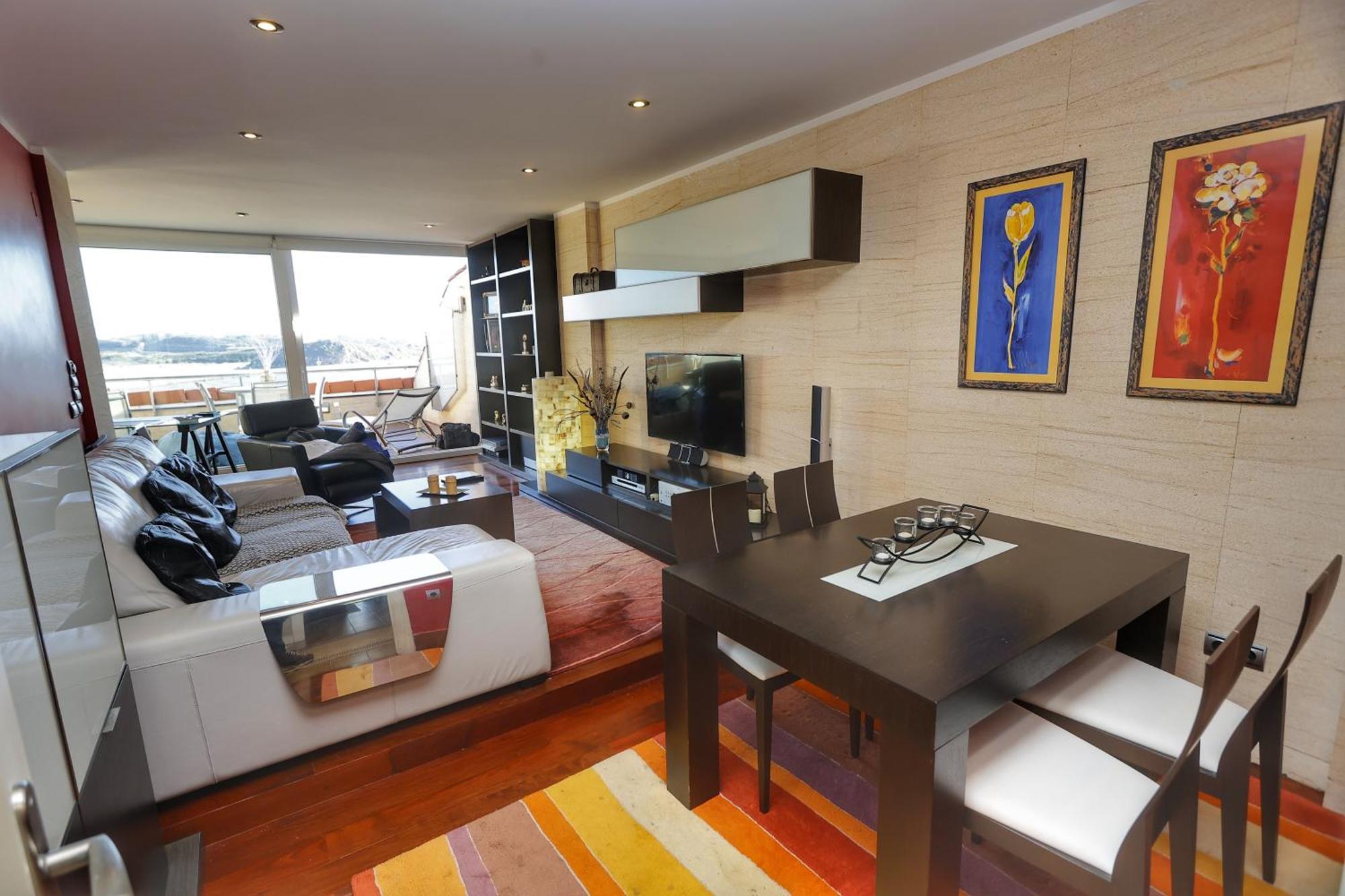 Apartamento Faro De Suances Bagian luar foto