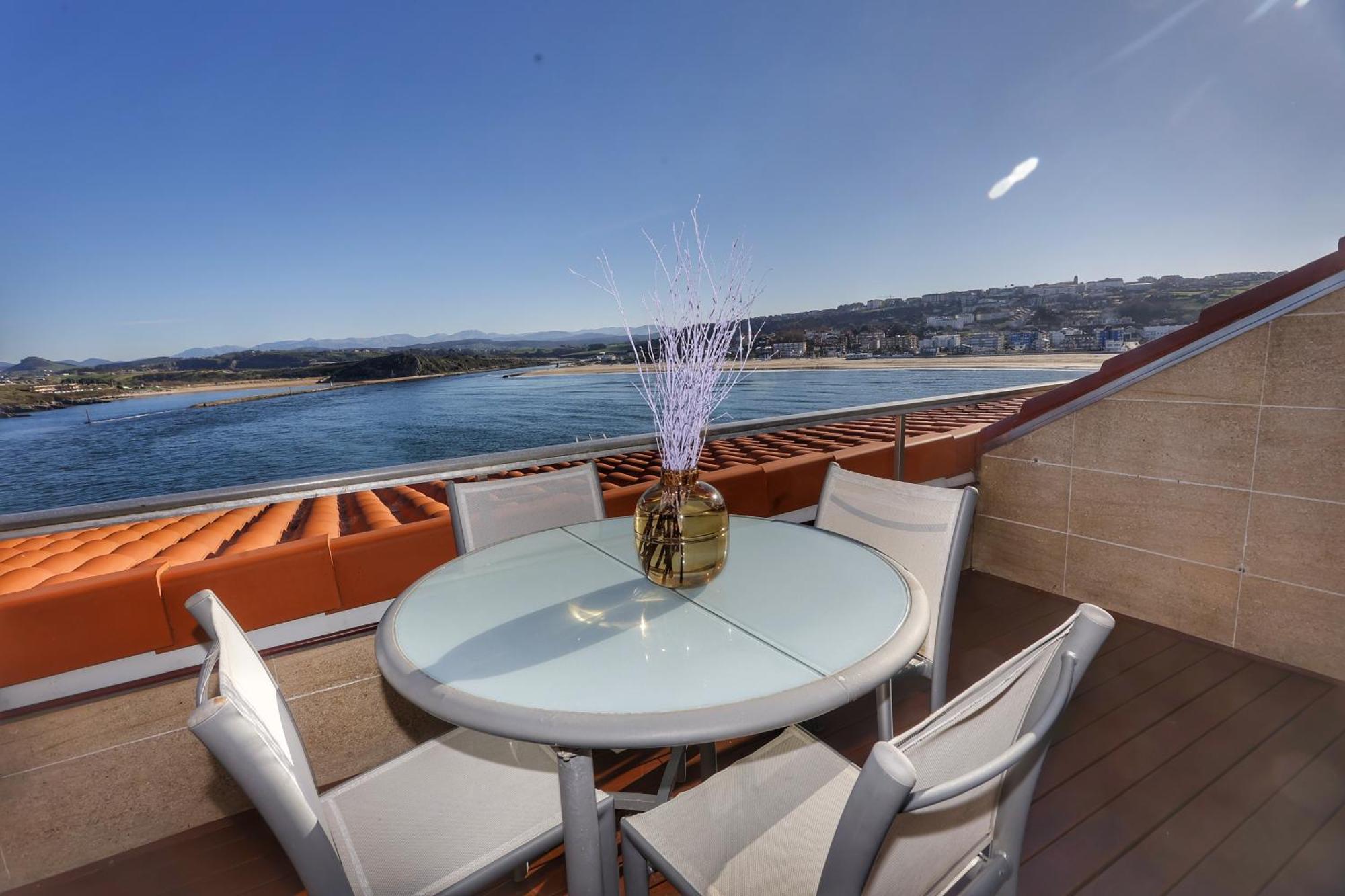 Apartamento Faro De Suances Bagian luar foto