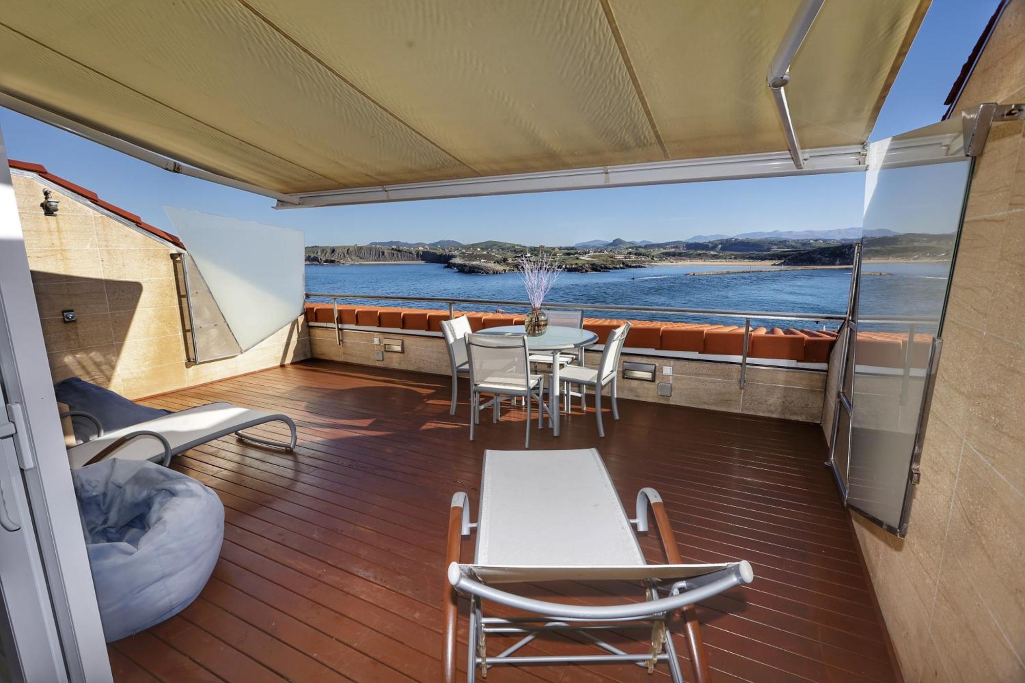 Apartamento Faro De Suances Bagian luar foto